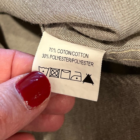 RUE SAINT-PATRICK Grey Beige Button-Up Shirt XL - Picture 6 of 8